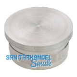 CROSO R�ndelkappe flach, � 33,7 x 2,0 mm, Edelstahl geschliffen V2A