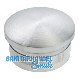 CROSO R�ndelkappe gew�lbt, � 33,7 x 2,0 mm, Edelstahl geschliffen V2A