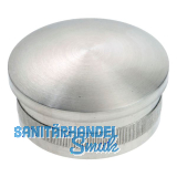 CROSO R�ndelkappe gew�lbt, � 48,3 x 2,0 mm, Edelstahl geschliffen V2A