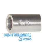 CROSO Traversenhalter mit Kopfbohrung, f�r Rohr � 42,4 mm,Edelstahl V2A