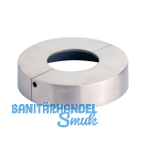 CROSO Abdeckrosette zweiteilig, � 125 mm, Bohrung � 49 mm,Edelstahl V4A