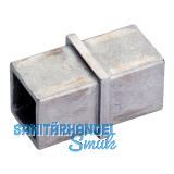 CROSO Verbindungsmuffe f�r Vierkantrohr,Abmessung 40 x 40 x 2,0 mm,Edelstahl V4A