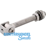 Anschwei�torband lang Edelstahl V2A