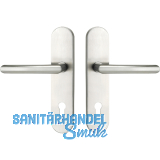 SH-Dr�ckergarnitur ARC - auf Schild PZ88, ohne Kzs., Edelstahl, RC2, H�he 16 mm