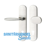 SH-Wechselgarnitur VERONESE - auf Schild PZ88, ohne Kzs., Edelstahl