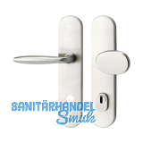 SH-Wechselgarnitur VERONESE-auf Schild PZ88, mit Kzs., Edelstahl, RC2