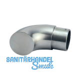 CROSO Endst�ck f�r Rohr � 33,7 x 2,0 mm, Edelstahl geschliffen V2A