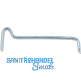 Reibertr�ger rund � 2,1 mm L=55 mm Stahl verzinkt silberf�rbig