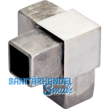 CROSO Eckst�tzenverbinder f�r Vierkantrohr 40 x 40 x 2,0 mm, Edelstahl V4A