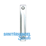 Schlie�blech zu Einstemmzunge, eckig, 95 x 15 x 1,25 mm, Stahl verzinkt