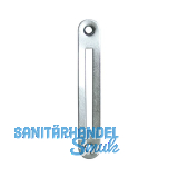 Schlie�blech zu Einstemmzunge, abgerundet, 95 x 15 x 1,25 mm, Stahl verzinkt