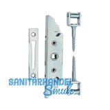 Einstecktrieb ohne Stulp, ohne Einlegestande, rechts, Stahl verzinkt