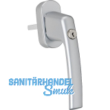 MACO Fenstergriff TRESOR - Sperrzylinder, VK 7 x 35 mm, Alu silber lackiert