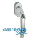 HOPPE Fenstergriff ATLANTA sperrbar Secustik, Aluminium silber eloxiert