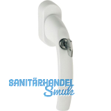 HOPPE Fenstergriff ATLANTA sperrbar Secustik, Aluminium wei�