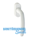 HOPPE Fenstergriff ATLANTA - Secustik, VK 7 x 32 - 42 mm, Alu wei� RAL 9016