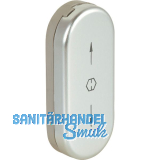 HOPPE Fenster-Griffloch-Verdeckrosette, Aluminium silber eloxiert