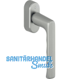 HOPPE Fenstergriff HAMBURG - SecuForte, Aluminium Edelstahl-Effekt