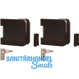 SOLIDO Glast�rbandset Office f.Dana GTF97 m.Rahmenteil INCANTO,links,Alu schwarz