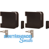 SOLIDO Glast�rbandset Office f.DanaGTF97 m.Rahmenteil INCANTO,rechts,Alu schwarz