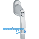 HOPPE Fenstergriff LI�GE - Druckknopf, Vierkant 7 x 32 mm, silber eloxiert