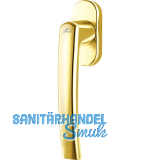 ROTO Fenstergriff ROTOLINE VK 7 x 30 mm, Aluminium messingf�rbig gl�nzend