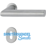 HOPPE Dr�ckergarnitur AMSTERDAM - auf mini Rosette BB, 40-50, Edelstahl