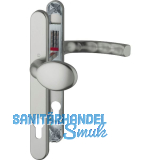 Wechselgarnitur LI�GE - auf Schmalschild 30 mm, Knopf, 72 - 82, Edelstahl-Effekt