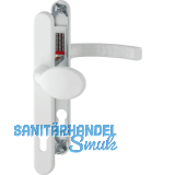 Wechselgarnitur LI�GE - auf Schmalschild 30 mm, Knopf, 72 - 82, wei�