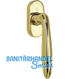 HOPPE Fenstergriff VERONA Secustik, Messing poliert