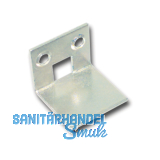 Schlie�blech f�r Einlegstangen gekr�pft, 21 x 25 mm, Stahl verzinkt