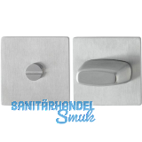 HOPPE Flachrosetten mit St�tznocken, eckig, Edelstahl matt