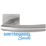 HOPPE Dr�ckergarnitur TRONDHEIM - eckig, ohne Schl�sselrosette, Edelstahl