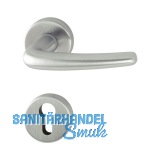 HOPPE Dr�ckergarnitur DENVER - auf Rosette PZ, Edelstahl