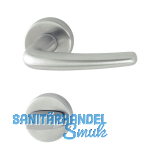 HOPPE Dr�ckergarnitur DENVER - auf Rosette WC, Edelstahl