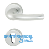 Dr�ckergarnitur TOKYO - auf Rosette PZ, 38 - 42, silber eloxiert