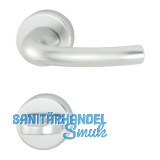 Dr�ckergarnitur TOKYO - auf Rosette WC, 40, silber eloxiert