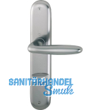 Dr�ckergarnitur VERONA - auf Schild WC 90, 37 - 42, Edelstahl-Effekt