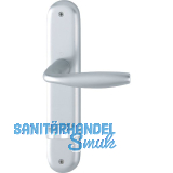 Dr�ckergarnitur NEW YORK - auf Schild WC 90, 37 - 42, 8/8,5 silber eloxiert