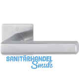 HOPPE Dr�ckergarnitur DALLAS eckig, ohne Schl�sselrosette, Edelstahl matt