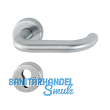 FH Dr�ckergarnitur PARIS - auf Rosette PZ, 40 - 45, Edelstahl matt