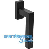 MARCHESI Fenstergriff MALM� eckige Rosette, Edelstahl schwarz matt