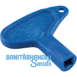 UPMANN Vierkantschl�ssel 7 mm Kunststoff blau