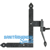 HALC� Fensterwinkelband Fulp, 190 x 140 mm, Stahl verzinkt schwarz passiviert