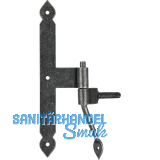 HALC� Fenstermittelband Fulp, 190 mm, Stahl verzinkt schwarz passiviert