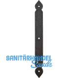 HALC� Scheinmittelband Fulp, 190 mm, Stahl verzinkt schwarz passiviert