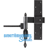 HALC� T�rkreuzband Hall mit Einschraubkloben, Stahl verzinkt schwarz passiviert