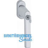 HOPPE Fenstergriff HAMBURG - Sperrzylinder, Aluminium silber eloxiert