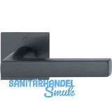 HOPPE Dr�ckergarnitur DALLAS - ohne Schl�sselrosette, Edelstahl schwarz matt