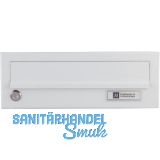 JU Ersatzt�re f�r Hausbrieffachanlage 300 x 110 mm, wei� RAL 9016